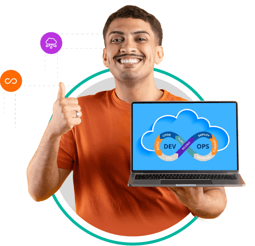 Cloud and DevOps Illustration